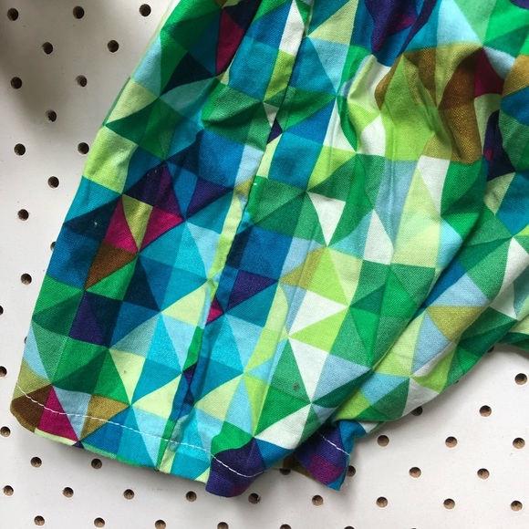 Boys size 3 Handmade MOP AND DOLLY Harem pants, green cotton, ‘jumbo slouchies’ - Picture 3 of 7